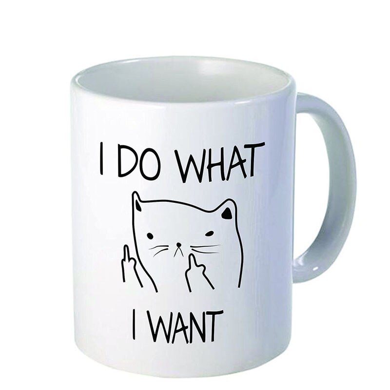 Creative Cat Coffee Mugs - Novelty Gifts - ManKave Gifts & Accessories