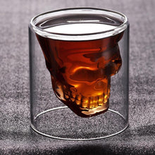 Load image into Gallery viewer, Skullhead Whiskey Tequila Shot Glass - ManKave Gifts &amp; Accessories

