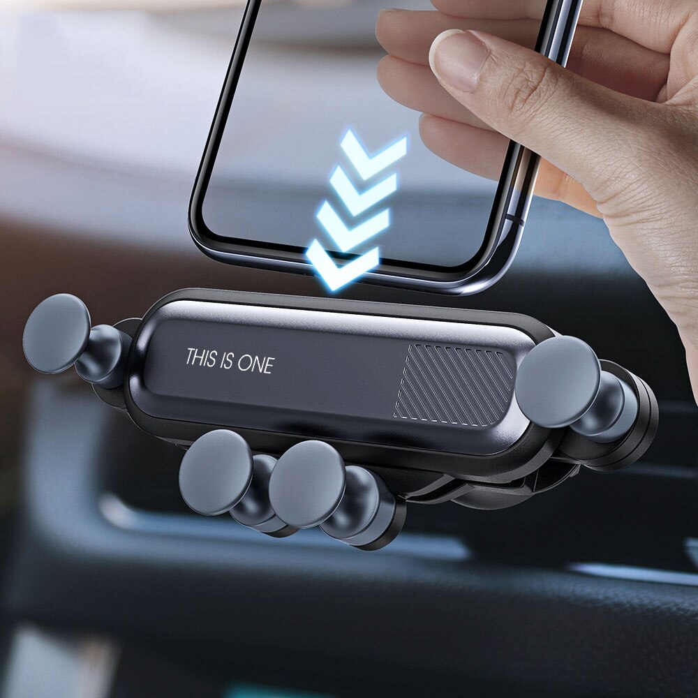 Gravity Car Phone Holder For All Phones - Car Air Vent Mount Car Holder - ManKave Gifts & Accessories