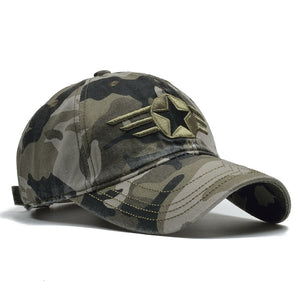 Camo US Army Style Cap's - Man-Kave
