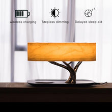 Load image into Gallery viewer, Tree Light Table Lamp with Bluetooth Music Speaker &amp; Wireless Charging(QI) - ManKave Gifts &amp; Accessories
