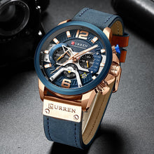 Load image into Gallery viewer, Mens Casual Sport Watch - Blue - ManKave Gifts &amp; Accessories
