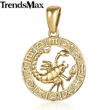 Load image into Gallery viewer, Zodiac Sign Constellations Pendant Necklaces For Men - ManKave Gifts &amp; Accessories
