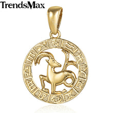 Load image into Gallery viewer, Zodiac Sign Constellations Pendant Necklaces For Men - ManKave Gifts &amp; Accessories

