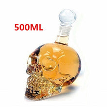 Load image into Gallery viewer, Creative Skull Glass Whisky Decanter - ManKave Gifts &amp; Accessories
