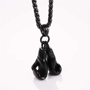 Boxing Glove Pendant Men's Necklace - Sports Jewellery - ManKave Gifts & Accessories