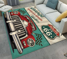 Load image into Gallery viewer, US Route 66 Sign Car Non-SlipCarpet Rub 50cmx 80cm - ManKave Gifts &amp; Accessories
