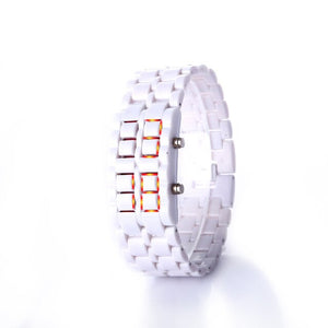 Zeal Sports LED Digital Watch - White - ManKave Gifts & Accessories