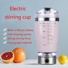 Load image into Gallery viewer, USB Rechargeable Electric Protein Mixing Cup - Protein Shaker - ManKave Gifts &amp; Accessories
