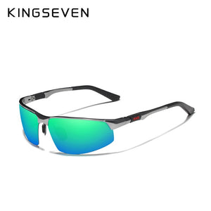 KINGSEVEN Driving Series Polarised Men's Aluminium Sunglasses - ManKave Gifts & Accessories