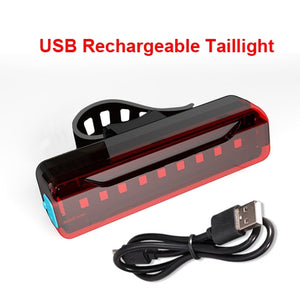 Smart Bicycle Front & Rear Light Set - USB Rechargeable - ManKave Gifts & Accessories