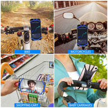 Load image into Gallery viewer, Universal Cycle Phone Holder  - for HandlebarS - ManKave Gifts &amp; Accessories

