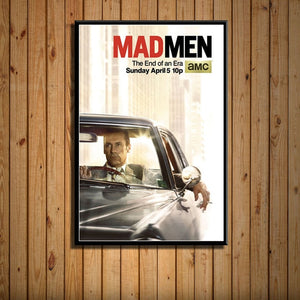 Mad Men Hot TV Series Show | Art Canvas Poster - Man-Kave