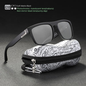 KDEAM 2020 Style Polarised Sunglasses For Men + Hard Case - Man-Kave