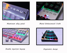 Load image into Gallery viewer, ZERO Metoo Edition Mechanical / Backlit Keyboard - 104 key Gaming Keyboard - Man-Kave
