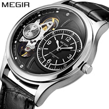 Load image into Gallery viewer, Gentlemen&#39;s Watch - Luxury Quartz Watch with Leather Strap - Man-Kave
