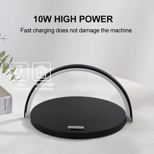 Modern Qi Fast Wireless Charger Table Lamp for Mobile Phones - Man-Kave