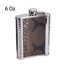 Load image into Gallery viewer, 6/7/8/9 Oz Portable Stainless Steel Hip Flask - Man-Kave
