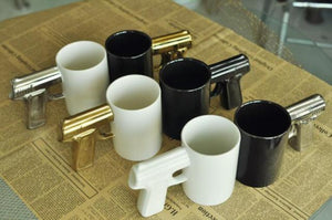 Pistol Grip Gun Mug - Shoot up a Coffee - Man-Kave