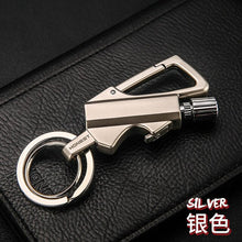 Load image into Gallery viewer, Carabiner Permanent Match - Outdoor Survival Tool Keychain - Man-Kave
