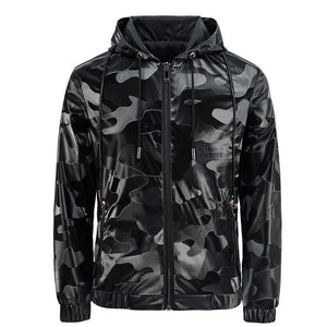 Mens Casual Jacket - 2020 New Arrival - Camouflage Zipper Jacket - Man-Kave