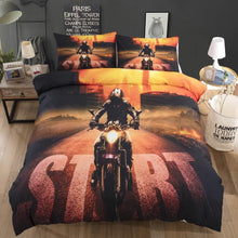 Load image into Gallery viewer, Bedding Set for the Motorcycle Fans - Man-Kave
