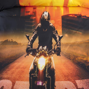 Bedding Set for the Motorcycle Fans - Man-Kave