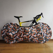 Load image into Gallery viewer, Camouflage Stretch Bicycle Indoor Cover | Cycle Sock - Man-Kave
