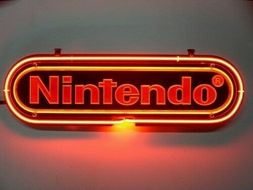 Nintendo Wall  Neon Light Sign - Man-Kave