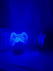 PS Game Controller Led Night Light for Kids - Man-Kave