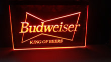 Load image into Gallery viewer, Budweiser LED Bar Sign - Man-Kave

