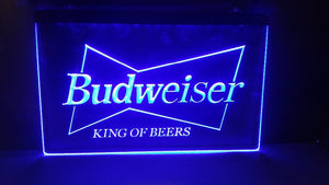 Budweiser LED Bar Sign - Man-Kave
