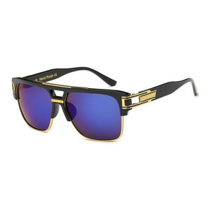 Classic Luxury Men Sunglasses - Fashion Square Designer Shades - Man-Kave