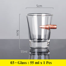 Load image into Gallery viewer, Bullet Shot Drinks Glasses - Glasses with a difference - Great Gift Idea - Man-Kave
