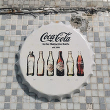 Load image into Gallery viewer, Beer Bottle / Coke Bottle Cap&#39;s 35cm - Vintage Wall Hanging Decoration - Man-Kave
