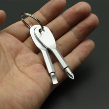 Load image into Gallery viewer, Screwdriver Keys - Keychain Pocket Repair Tools - ManKave Gifts &amp; Accessories
