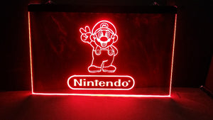 Nintendo  LED Neon Light Sign - Man-Kave