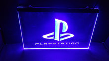 Load image into Gallery viewer, Playstation PS3, PS4, PS5 Game Room LED Sign / Light - Man-Kave

