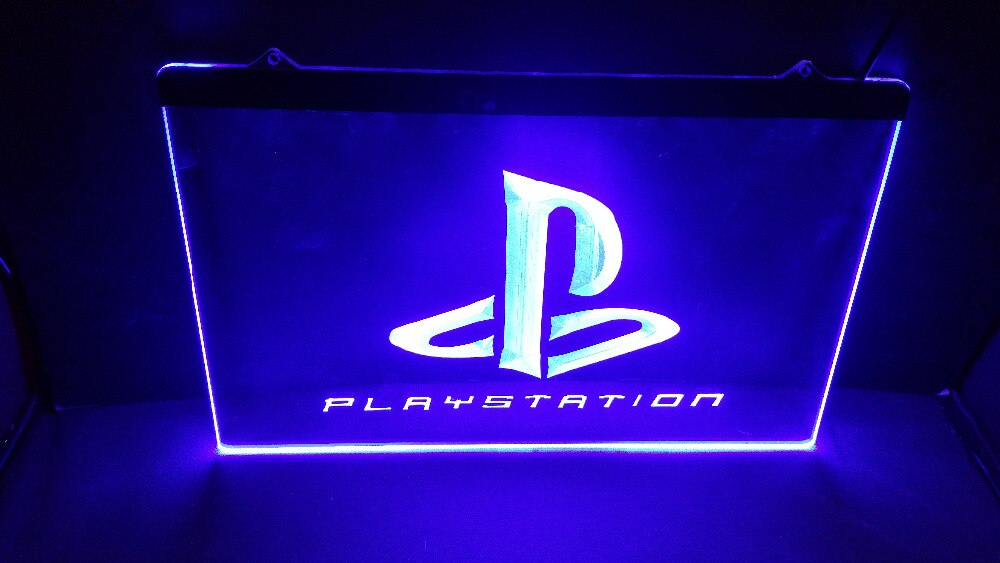 Playstation PS3, PS4, PS5 Game Room LED Sign / Light - Man-Kave