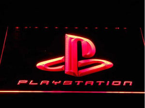 Playstation PS3, PS4, PS5 Game Room LED Sign / Light - Man-Kave