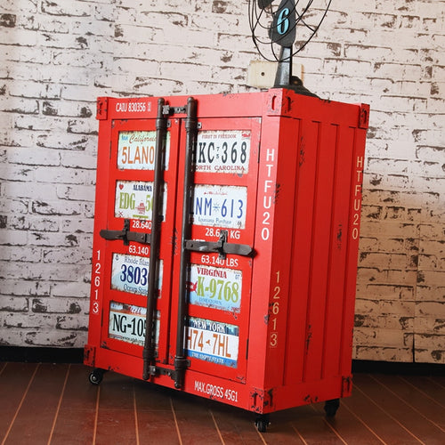 Modern Sub-industry Style Decoration Cabinet - Retro Storage - ManKave Gifts & Accessories
