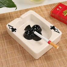 Load image into Gallery viewer, Poker Style Ceramics Ashtray - Man-Kave
