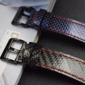 Real Carbon Fibre Watch Straps for Apple Watch - Man-Kave