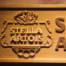 Load image into Gallery viewer, Stella Artois Beer 3D Wooden Signs - Man-Kave
