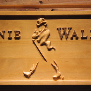 Johnnie Walker Whiskey 3D Wooden Sign - Man-Kave
