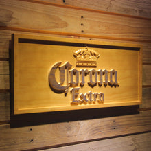 Load image into Gallery viewer, Corona Extra Beer 3D Wooden Sign - Man-Kave
