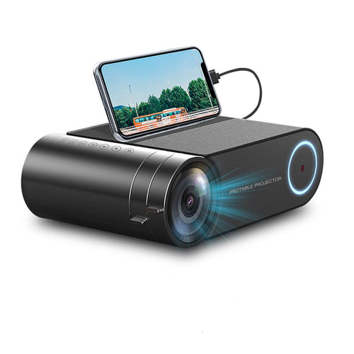 LED Projector Portable 1080P Full HD - Outdoor Home Cinema - Man-Kave